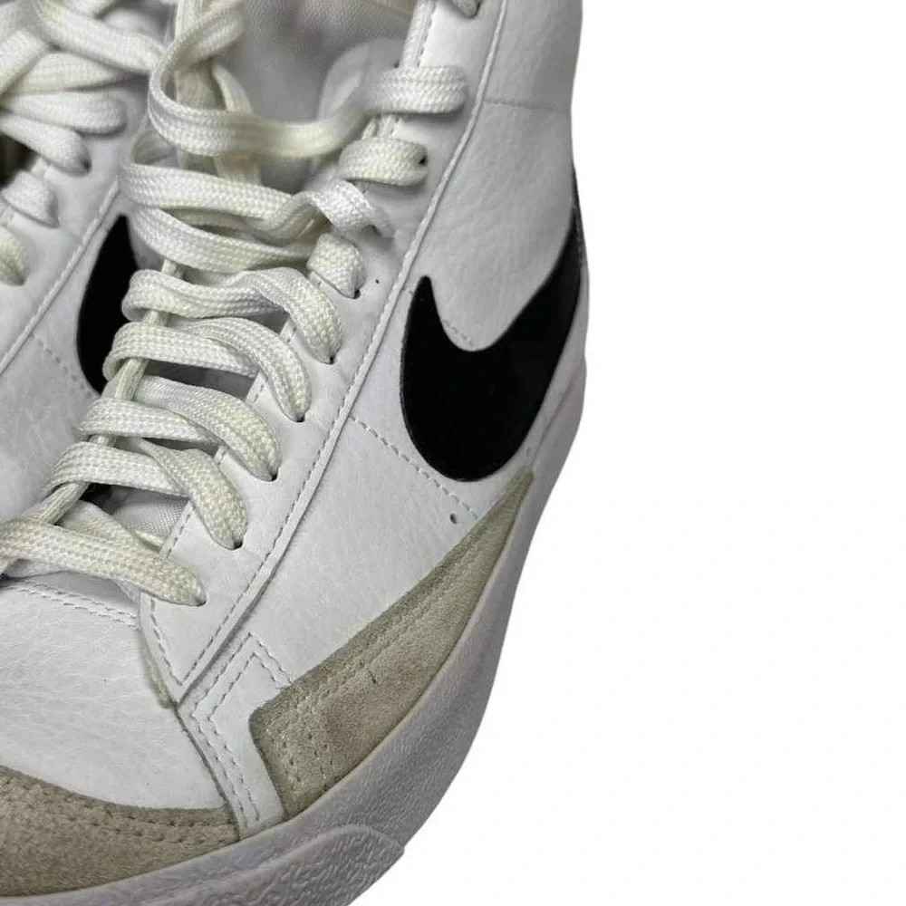 Kid’s Nike White + Black Blazer Mid 77 Trainers, Sneakers - Size 7 Youth